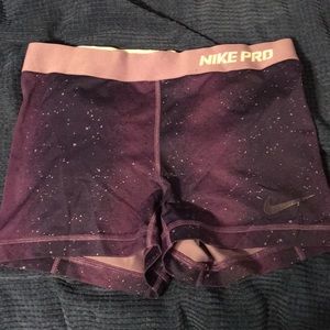 Purple Nike Pros